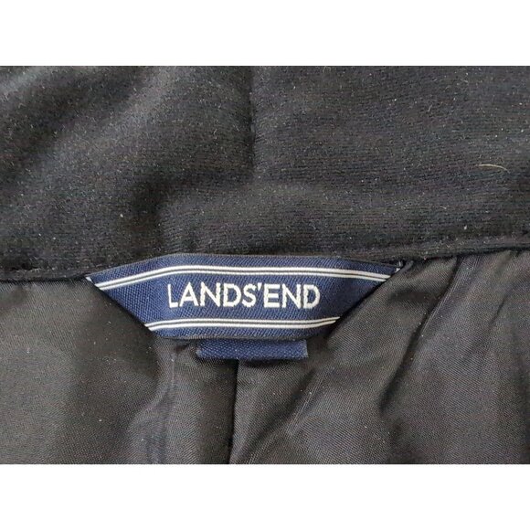 Lands End Snow Pants Womens 1X Black Waterproof Insulated Outdoor Ski Chore - Picture 9 of 16